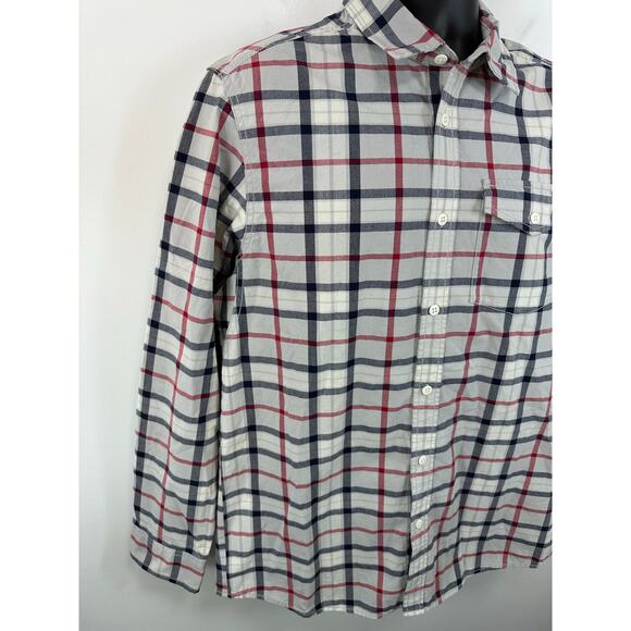 North Face Men’s Stayside Chamois Flannel Shirt Plaid Size Large Cotton - Picture 10 of 12